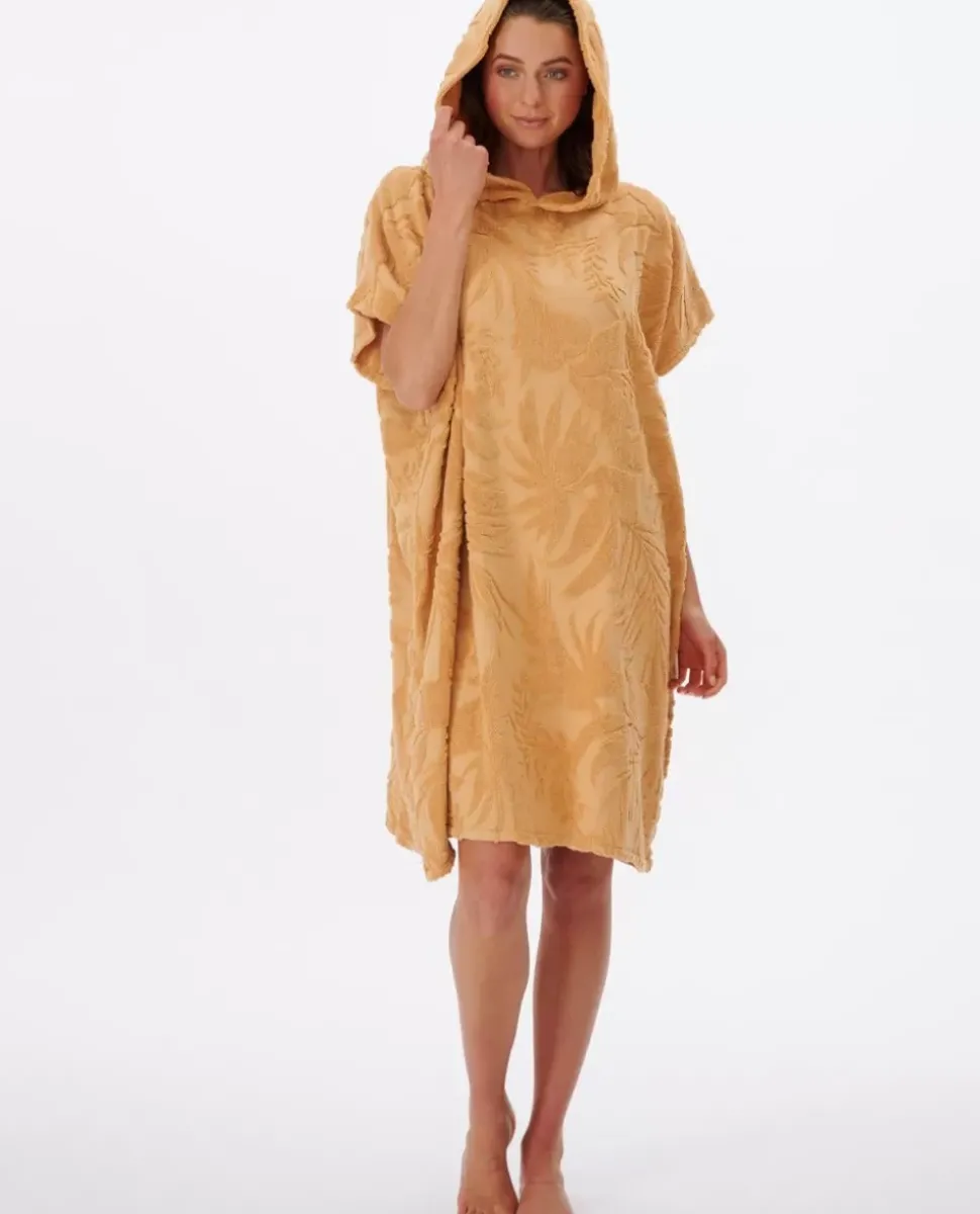 Toalha-poncho Sun Rays Terry Com Capuz