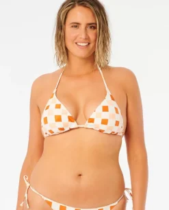 Top De Biquíni Surf Check D Triangle