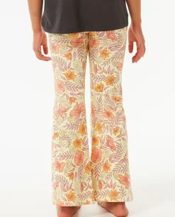 Tropic Floral Bell Pant Menina