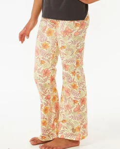 Tropic Floral Bell Pant Menina