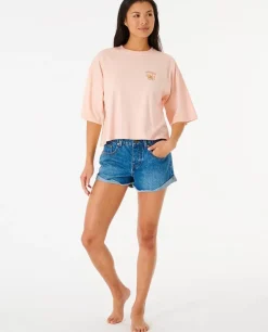 T-shirt Aloha With Love Heritage Crop