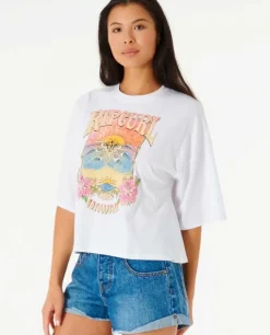 T-shirt Barrelled Heritage Crop
