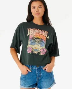 T-shirt Barrelled Heritage Crop