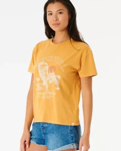 T-shirt Built For The Search Relaxada De Manga Curta