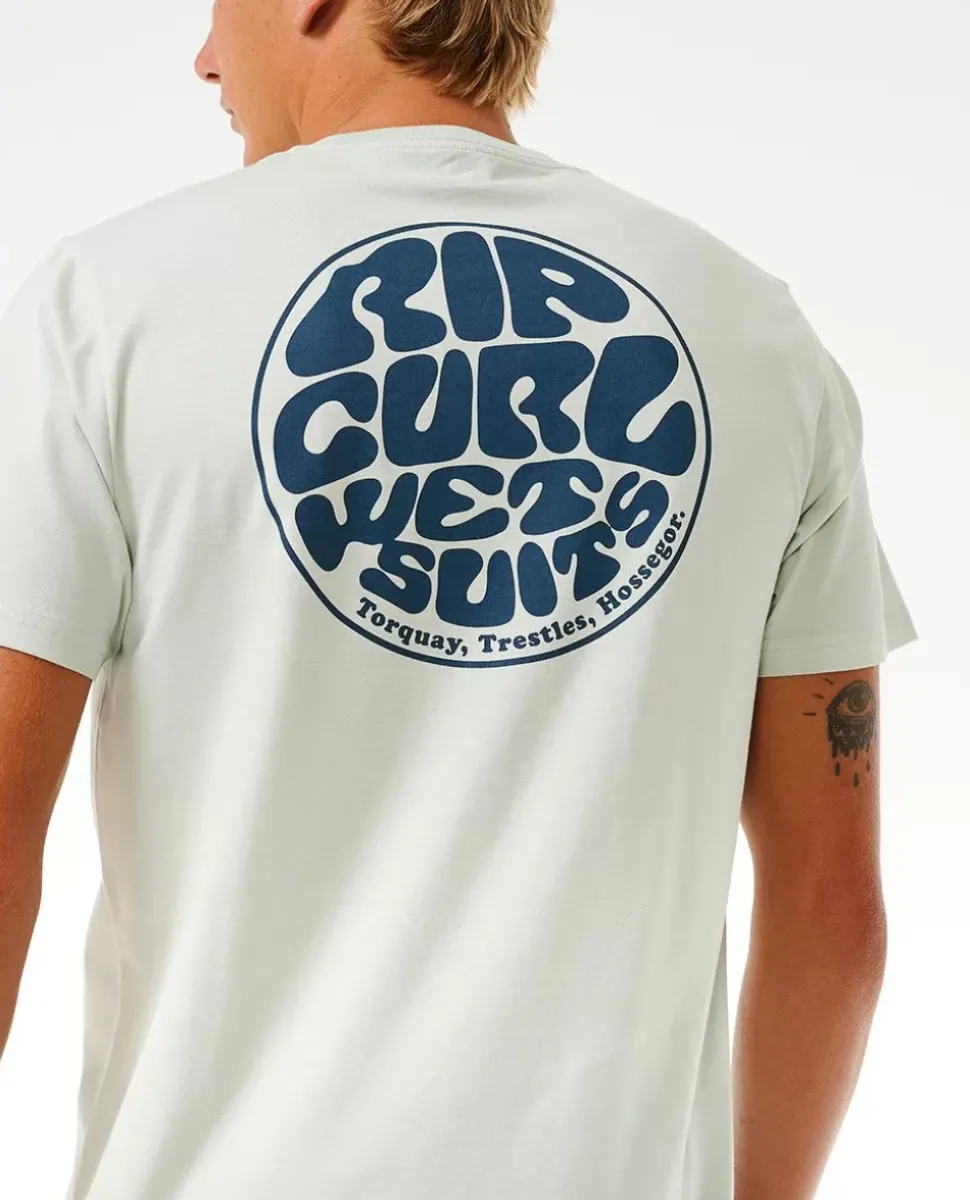 T-shirt Com O ícone Do Fato De Mergulho