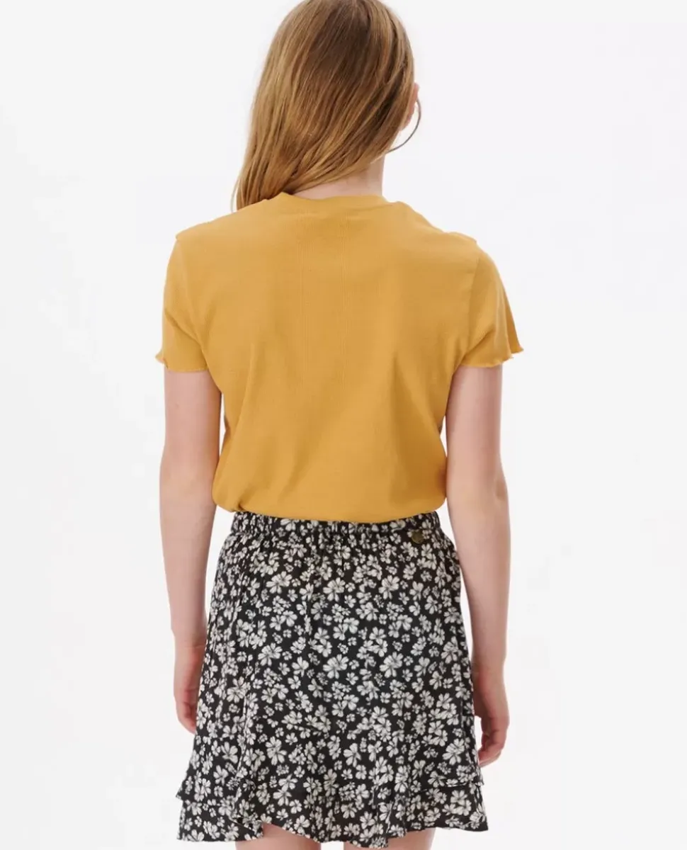 T-shirt Cosmic Paradise Crop Para Menina