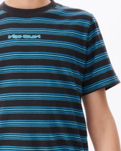T-shirt Cosmic Tides Stripe Para Rapaz