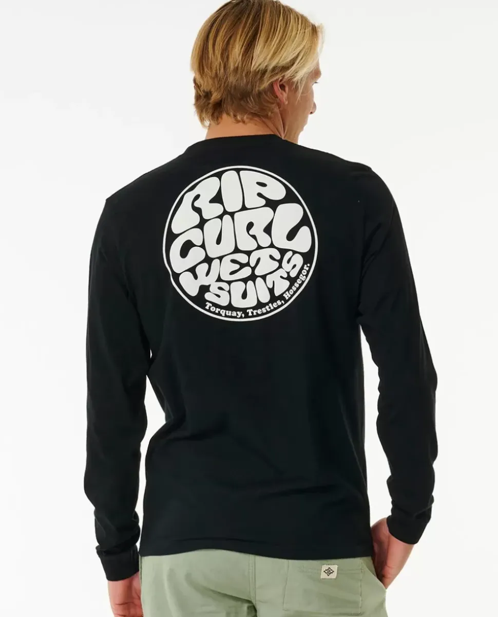 T-shirt De Manga Comprida Wetsuit Icon