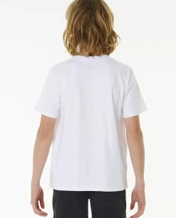 T-shirt De Manga Curta Cali Bear Para Rapaz