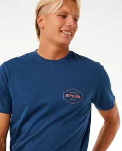 T-shirt De Manga Curta Com Agrafador