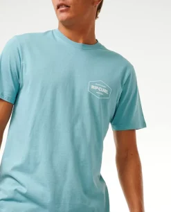 T-shirt De Manga Curta Com Agrafador