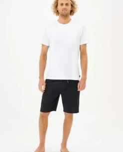 T-shirt De Manga Curta Com Bolso Simples