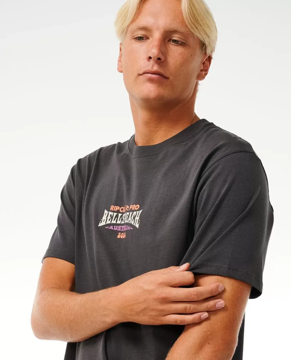 T-shirt De Manga Curta Com Logótipo Rip Curl Pro Bells Beach 2024