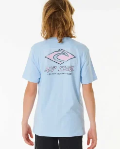 T-shirt De Manga Curta Com Logótipo Pure Surf Para Rapaz