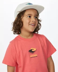 T-shirt De Manga Curta Com Logótipo Mystic Waves Para Rapaz