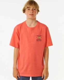 T-shirt De Manga Curta Com Logótipo Das Ilhas Perdidas