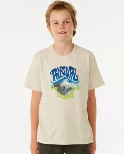 T-shirt De Manga Curta De Ação Para Rapaz