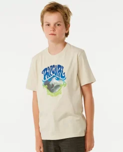 T-shirt De Manga Curta De Ação Para Rapaz