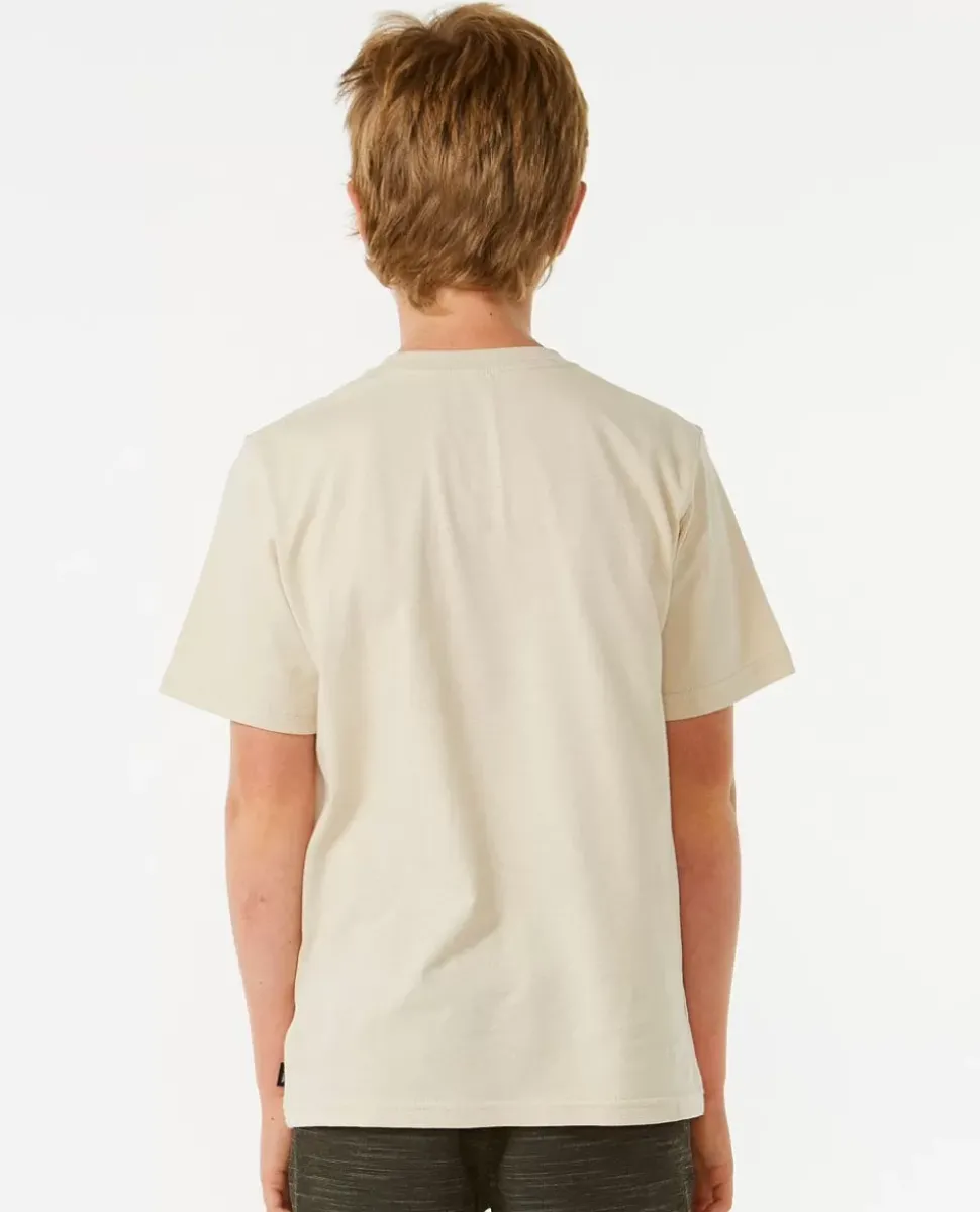 T-shirt De Manga Curta De Ação Para Rapaz