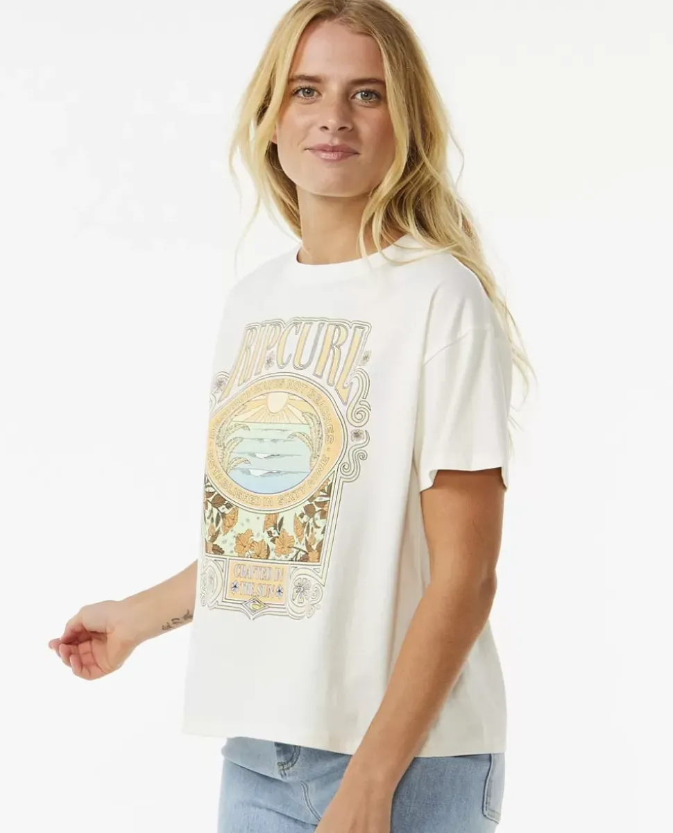T-shirt De Manga Curta Descontraída Long Days