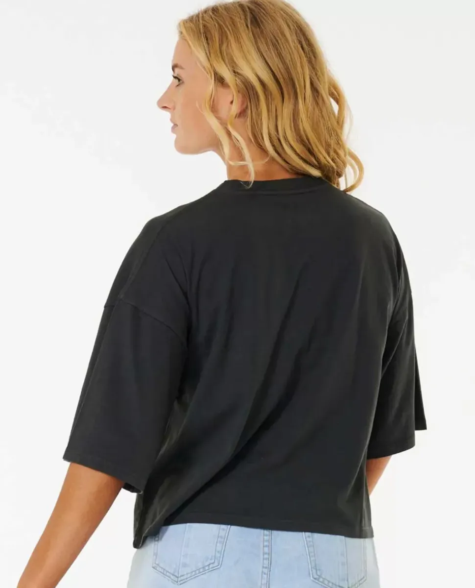 T-shirt De Manga Curta Glow Heritage Crop