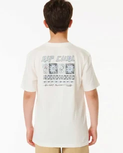 T-shirt De Manga Curta Pure Surf Searching Para Rapaz