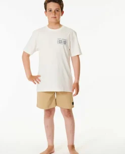 T-shirt De Manga Curta Pure Surf Searching Para Rapaz