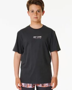 T-shirt De Manga Curta Pure Surf Art Para Rapaz