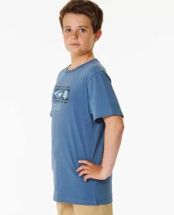 T-shirt De Manga Curta Pure Surf Sun Para Rapaz