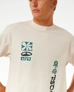 T-shirt De Manga Curta "Salt Water Culture Power Plants