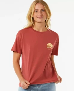 T-shirt De Manga Curta Relaxada Line Up