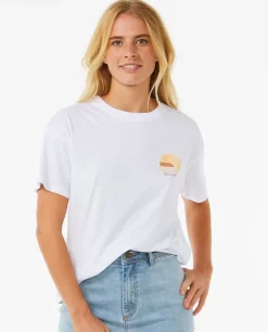 T-shirt De Manga Curta Relaxada Line Up
