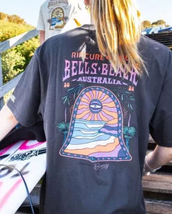 T-shirt De Manga Curta Rip Curl Pro Bells Beach 2024 Line Up