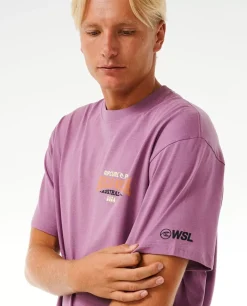 T-shirt De Manga Curta Rip Curl Pro Bells Beach 2024 Line Up