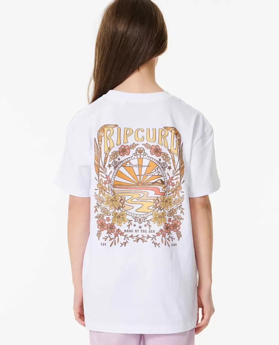 T-shirt De Manga Curta Riptide Relaxed Para Rapariga