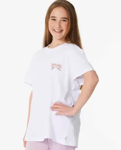 T-shirt De Manga Curta Riptide Relaxed Para Rapariga