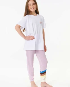 T-shirt De Manga Curta Riptide Relaxed Para Rapariga