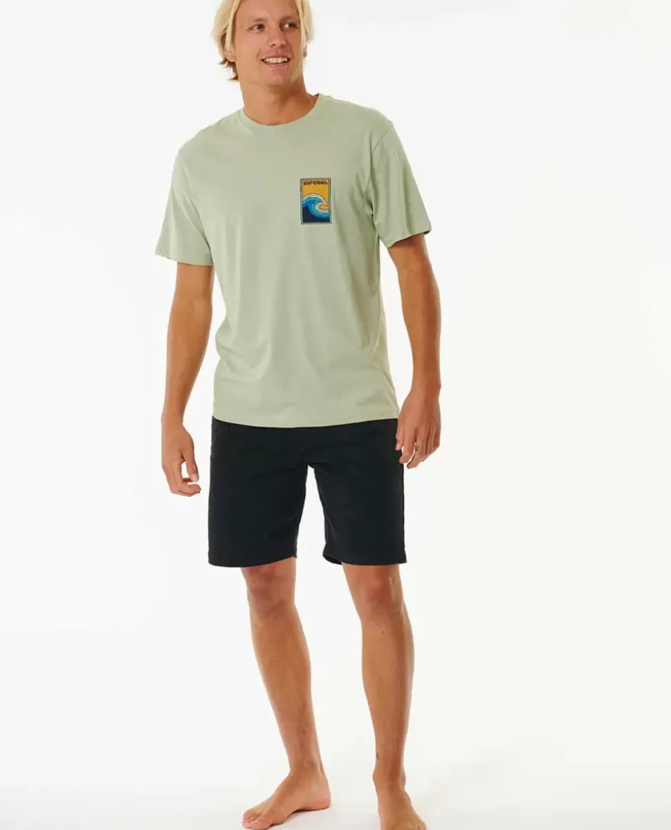 T-shirt De Manga Curta Salt Water Culture Blazing Tubes