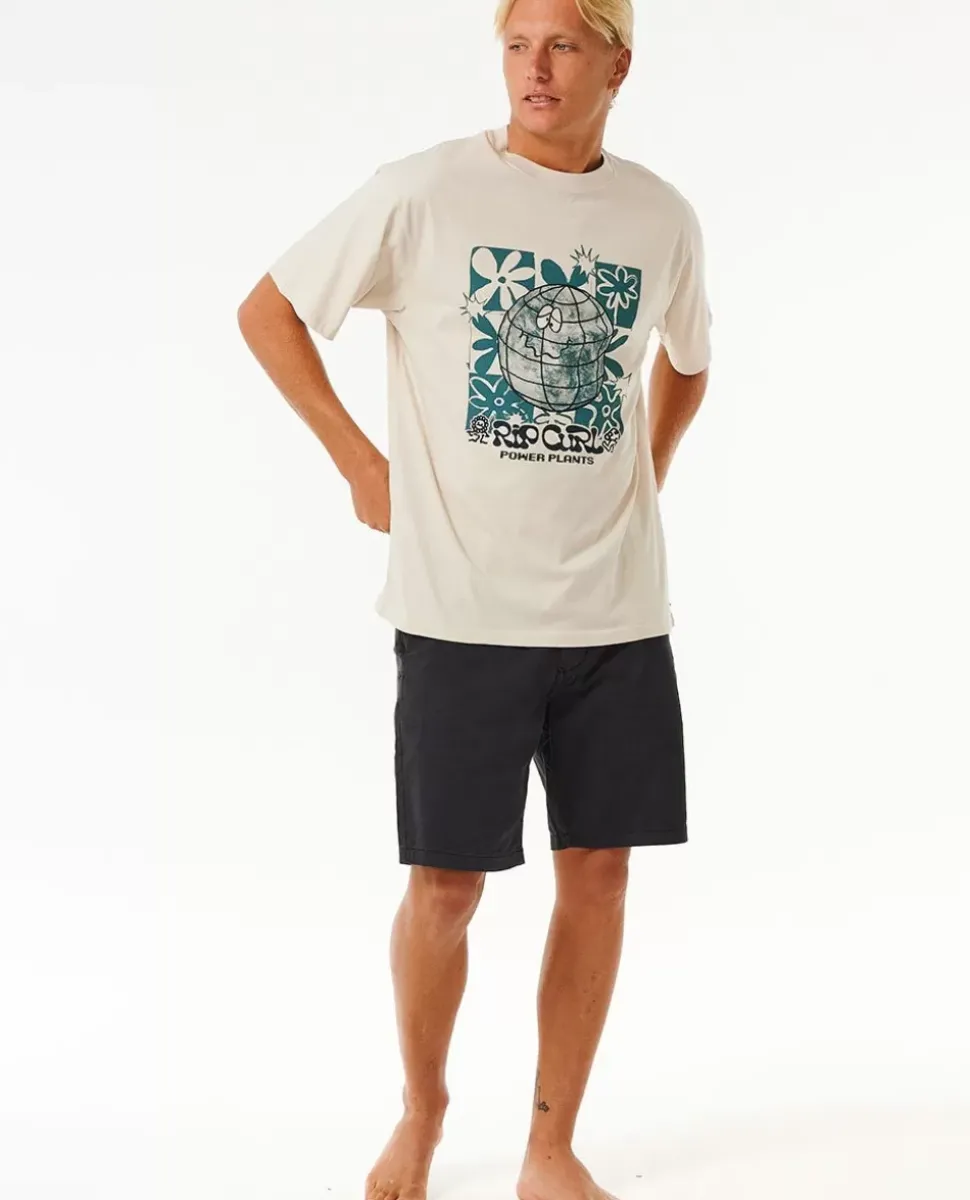 T-shirt De Manga Curta Salt Water Culture Earth Power
