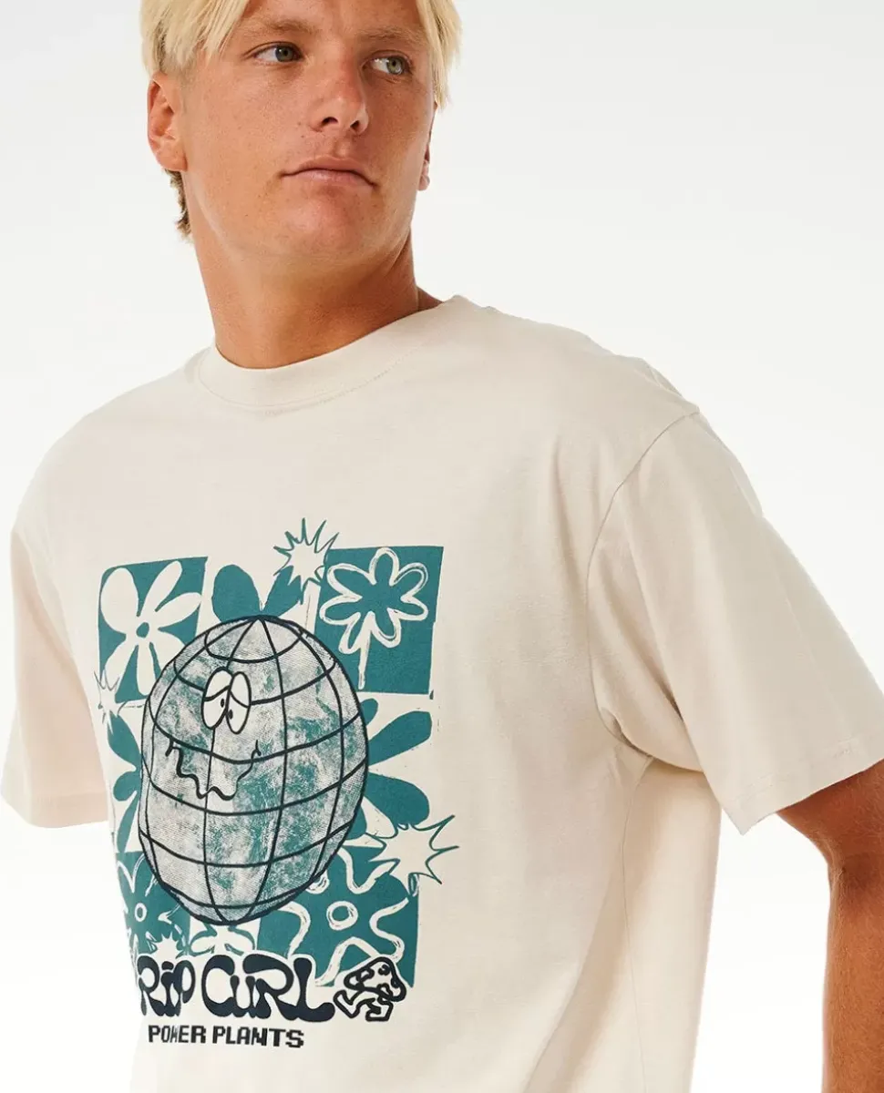 T-shirt De Manga Curta Salt Water Culture Earth Power
