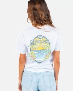 T-shirt De Manga Curta Shore Break Relaxed