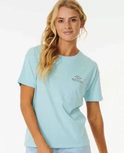 T-shirt De Manga Curta Shore Break Relaxed