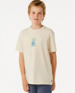 T-shirt De Manga Curta Snake Das Ilhas Perdidas Rapaz