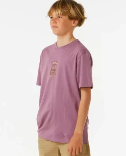T-shirt De Manga Curta Snake Das Ilhas Perdidas Rapaz