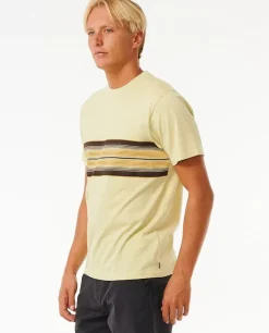 T-shirt De Manga Curta Surf Revival Stripe