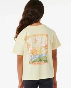 T-shirt De Manga Curta Tropic Search Menina