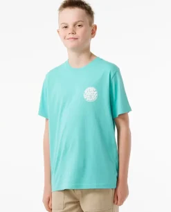 T-shirt De Manga Curta Wetsuit Icon Para Crianças