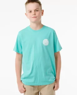 T-shirt De Manga Curta Wetsuit Icon Para Crianças