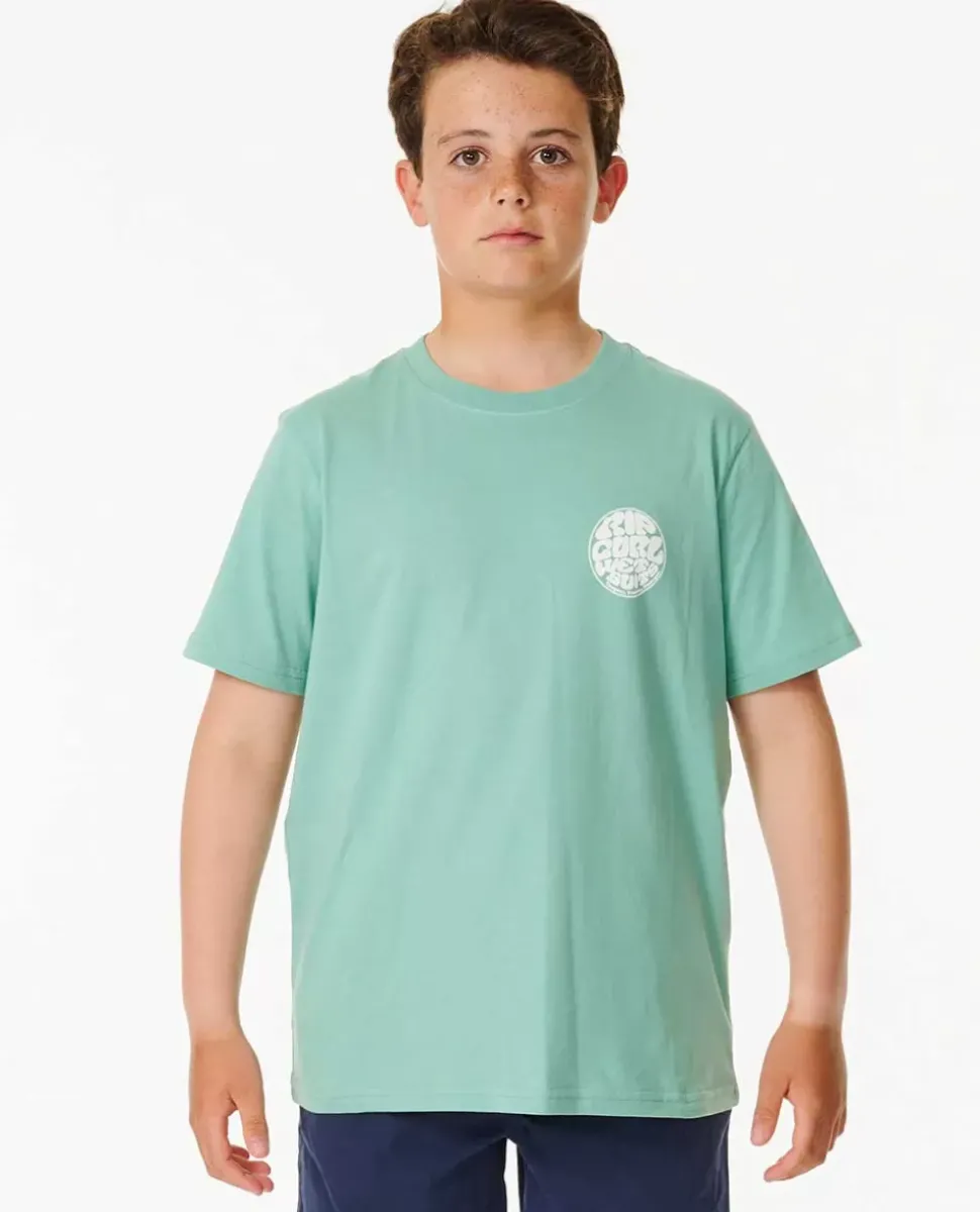 T-shirt De Manga Curta Wetsuit Icon Para Crianças
