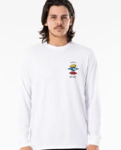 T-shirt De Mangas Compridas Search Essential